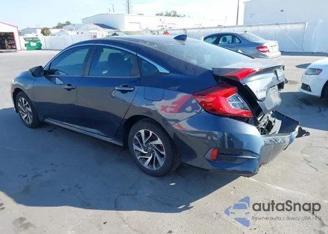 2017 Honda Civic Ex из США, поврежденный, VIN 19XFC2F70HE049669